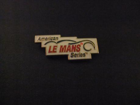 American Le Mans Series( ALMS )sportwagenraceserie in de Verenigde Staten en Canada, vergelijkbaar met de 24 uur van Le Mans(silhouette)